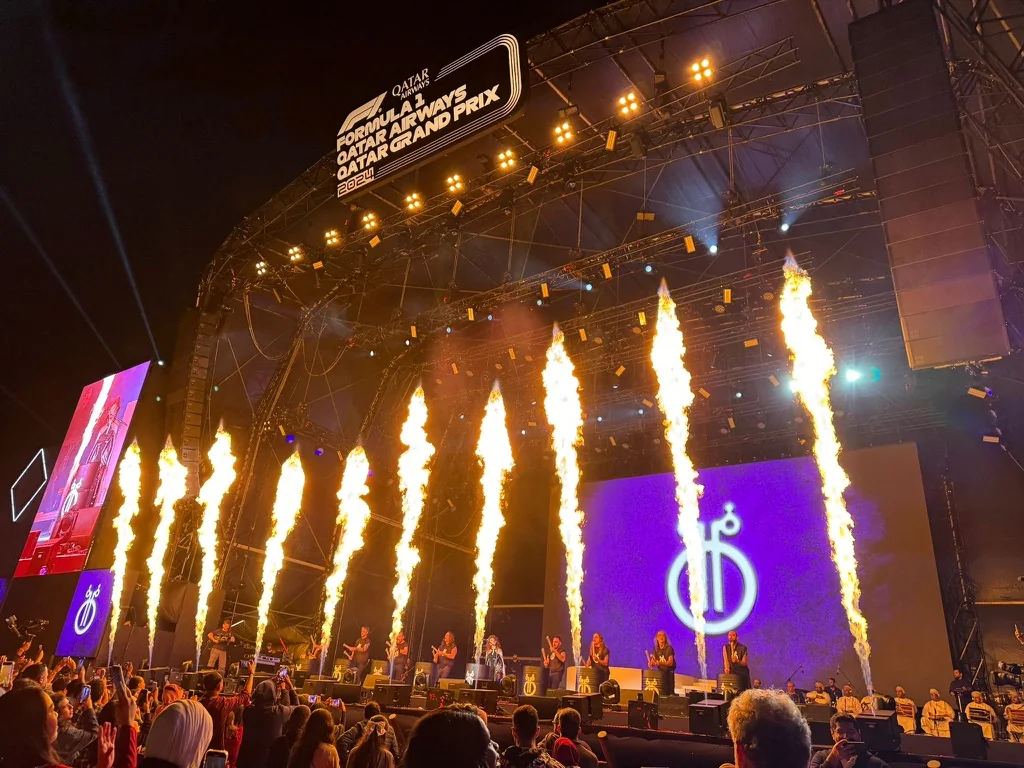Large-scale international event production